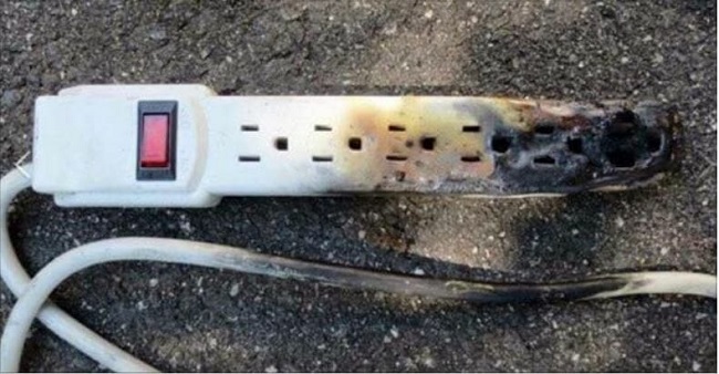 Extension cords can be fire hazard