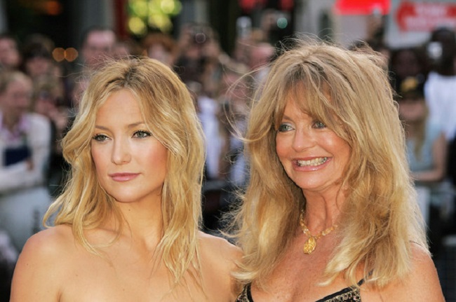 Goldie Hawn and Kate Hudson