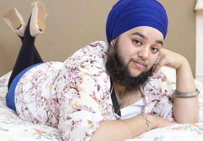 Harnaam Kaur has also embraced her beards positively