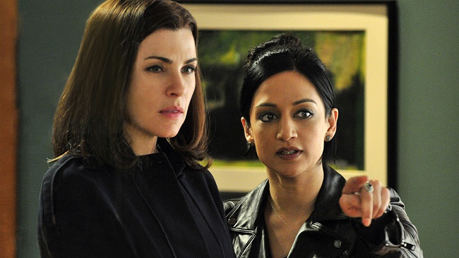 Julianna Margulies and Archie Panjabi