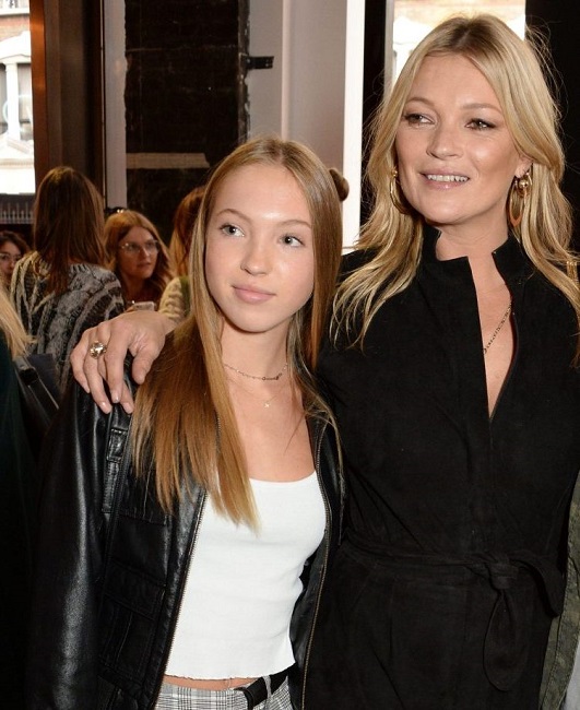 Kate Moss and Lila Grace Moss Hack