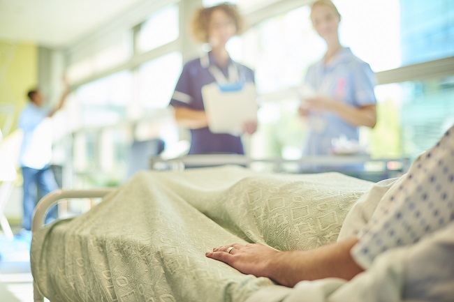 Nurse started to prevent the baby from coming out