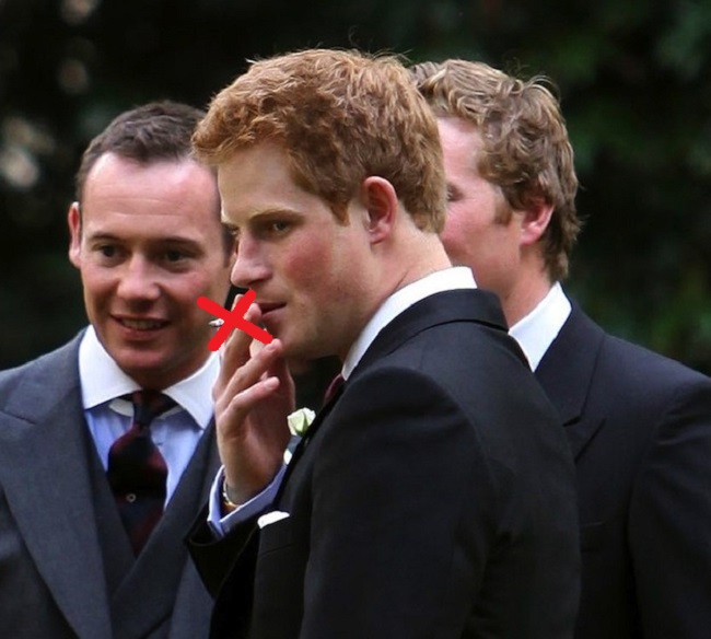 prince harry smoking