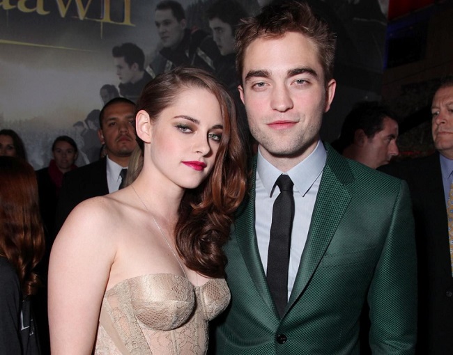 Robert Pattinson and Kristen Stewart