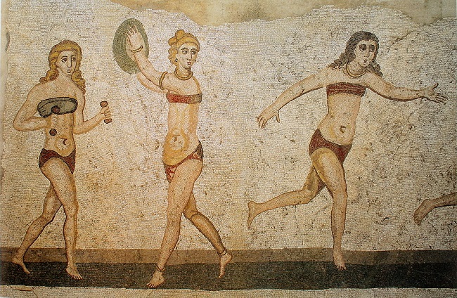 Roman women were very athletic