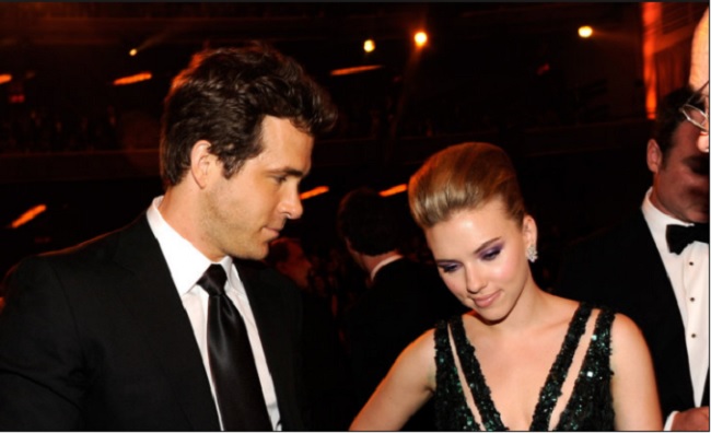 Ryan Reynolds and Scarlett Johansson