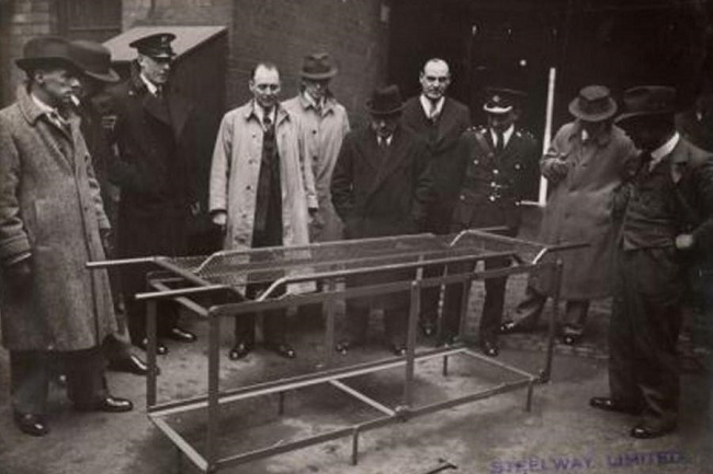 Surplus stretchers were manufactured