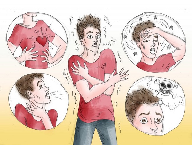 Symptoms of panic attacks