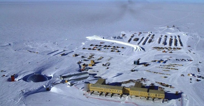 The Amundsen Scott South Pole Station