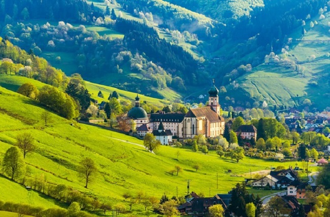 The Black Forest in Southwest Germany