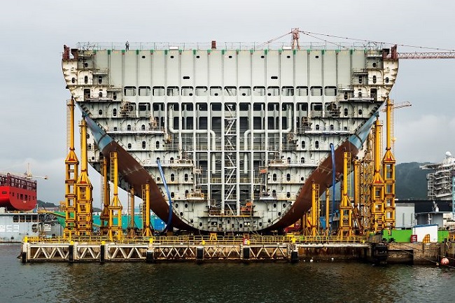 The world’s largest container ship