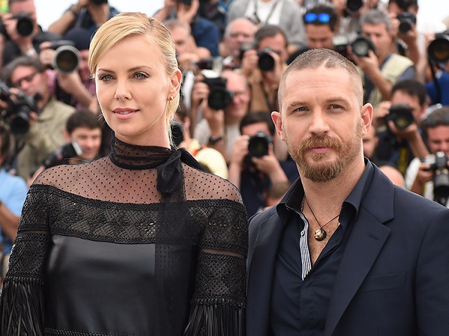 Tom Hardy and Charlize Theron