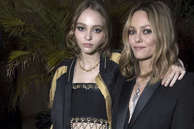 Vanessa Paradis and Lily-Rose Depp