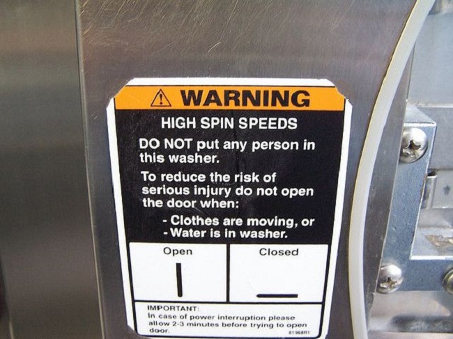 Washing Machine instructions