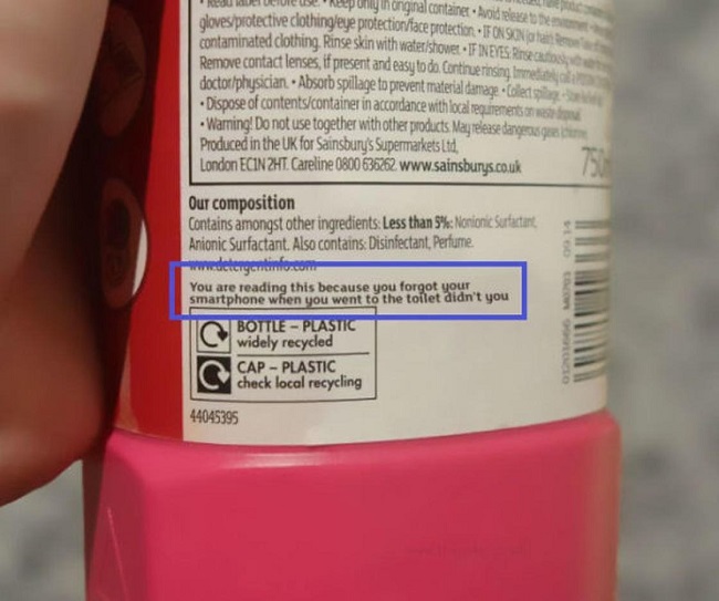 When your mouthwash is a mind reader