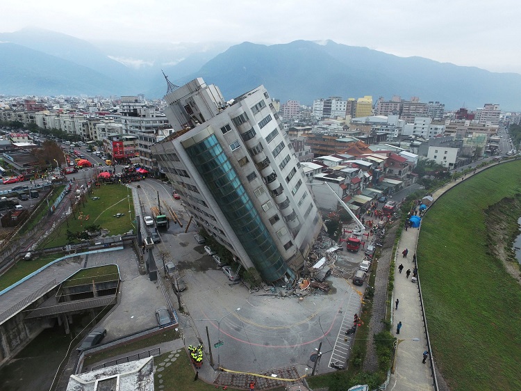 earthquake in taiwan