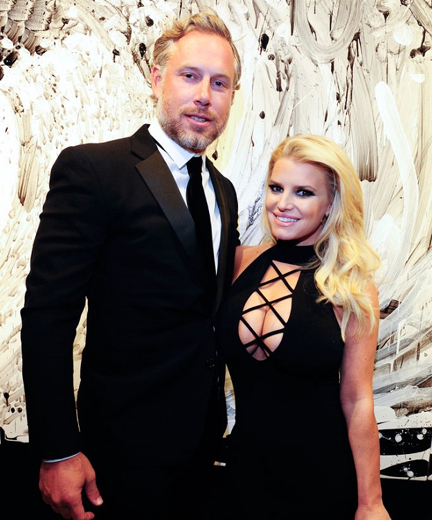 Eric Johnson and Jessica Simpson