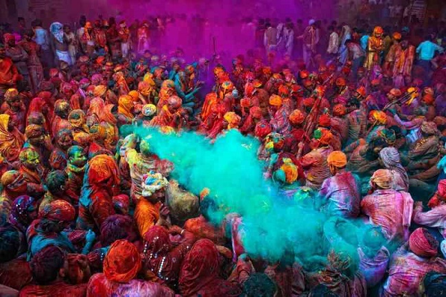 Festival of Holi, India