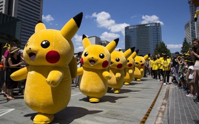 Pikachu festival, Japan