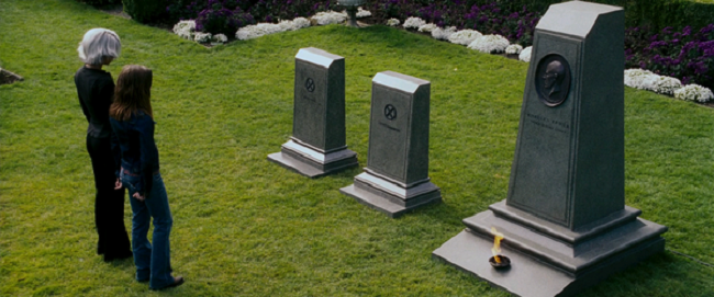 The haunting school cemetery