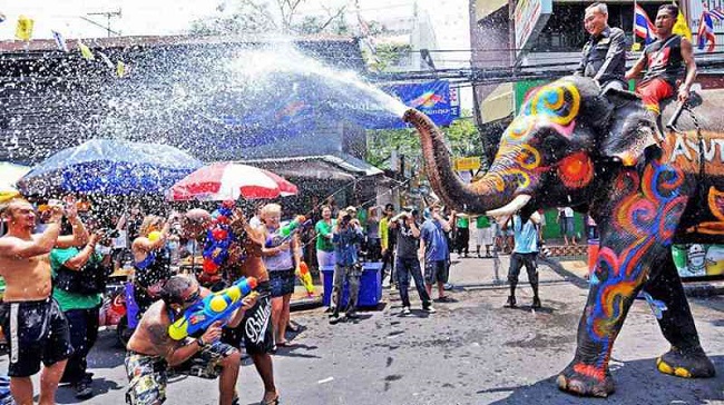 The Songkran Festival, Thailand