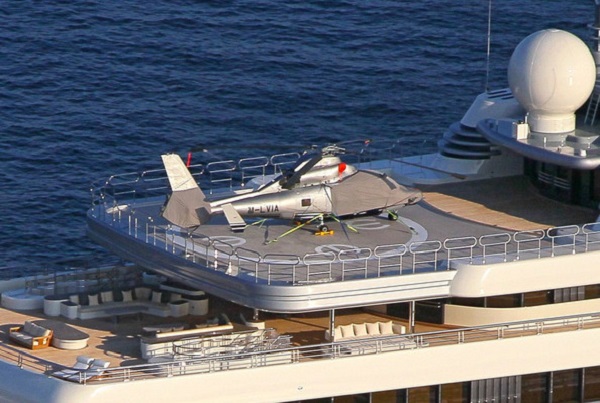 Two helipads and a party pad