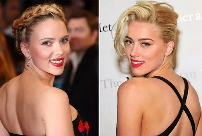 Amber heard Scarlett Johansson