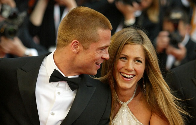 Brad Pitt and Jennifer Aniston