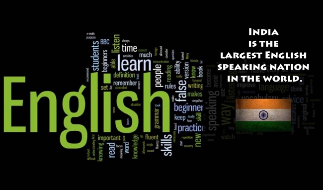 India is the largest English speaking nation