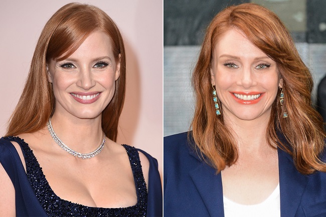 Jessica Chastain and Bryce Dallas Howard