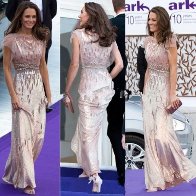 Kate is a huge fan of designer Jenny Packham