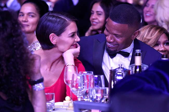 Katie Holmes and Jamie Foxx