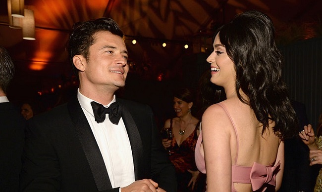 Katy Perry and Orlando Bloom