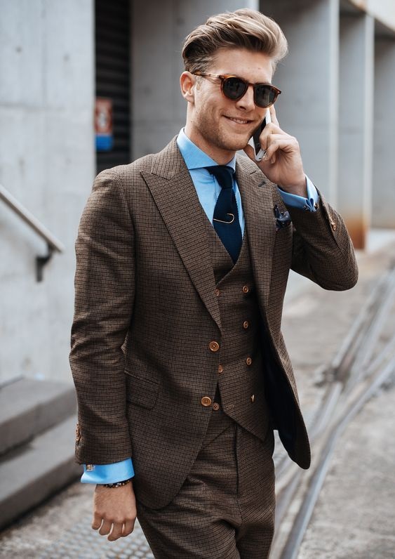 Man in Brown Suit 