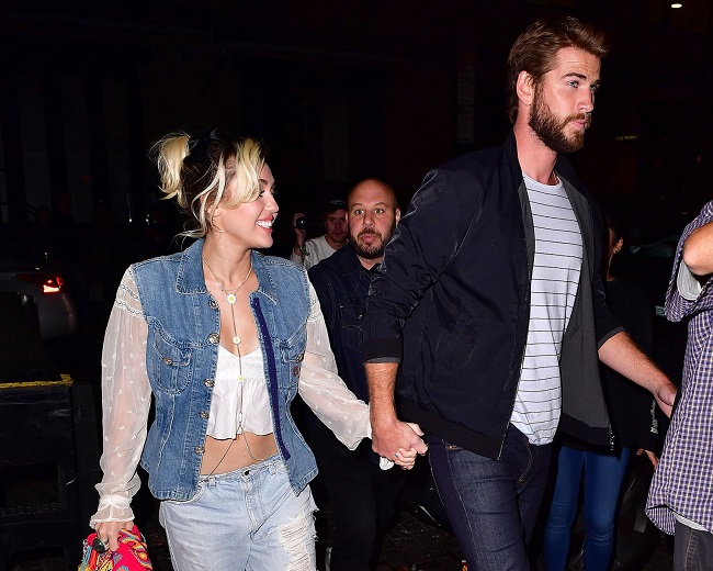 Miley Cyrus Liam Hemsworth