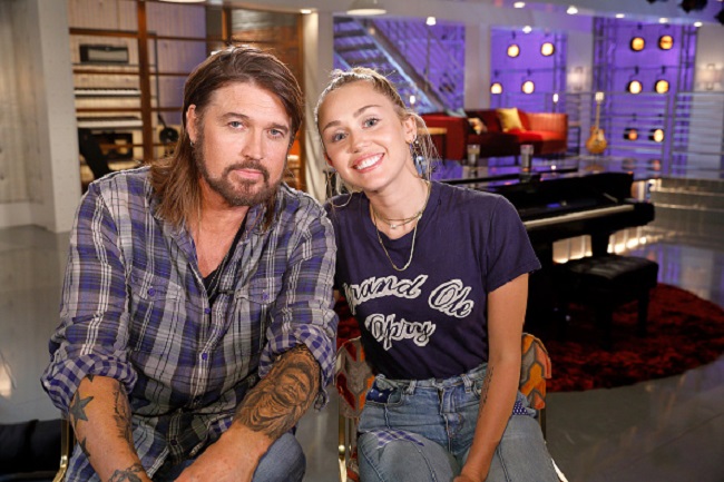 Miley's dad Billy Ray Cyrus