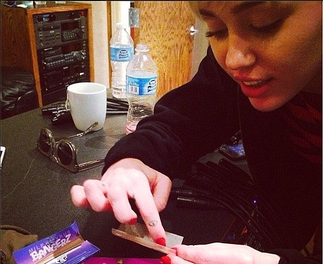 Miley's drug problem