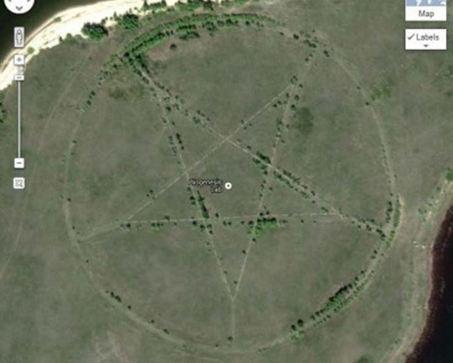 Pentagram at Kazakhstan