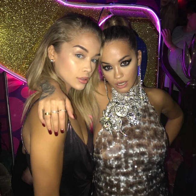 Rita Ora and Jasmine Sanders