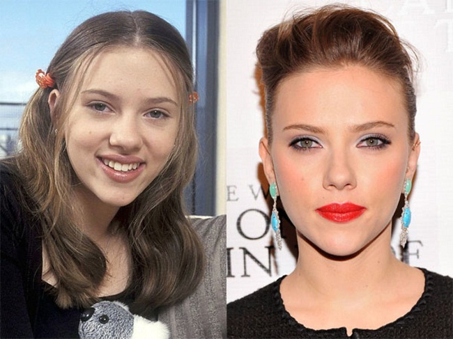 Scarlett Johansson grew up and glowed up