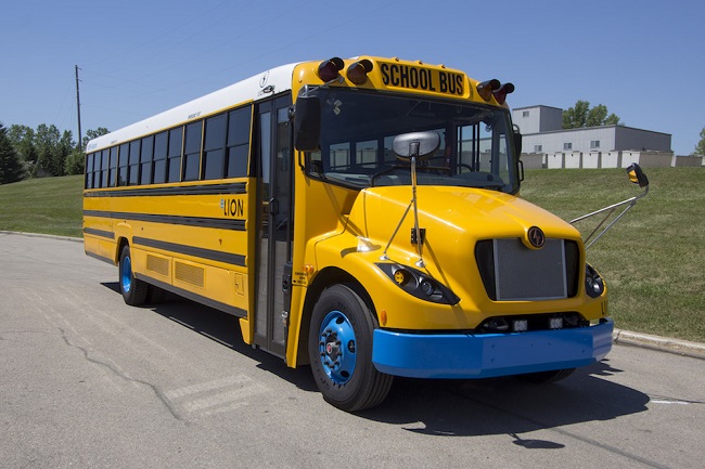 School buses are large and built like strong tanks