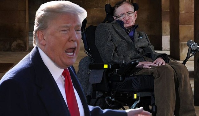 Stephen Hawking’s warning to President Trump