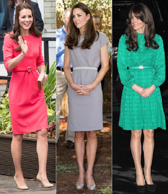 Tea dresses of kate middleton 