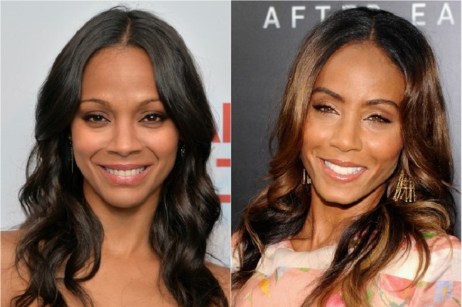 Zoe Saldana and Jada Pinkett Smith