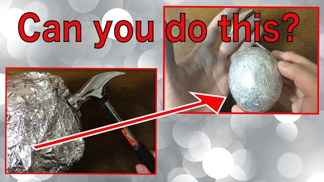 aluminum foil ball 