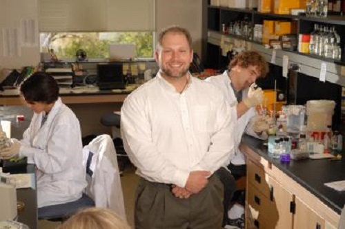 Biochemist Scott Napper