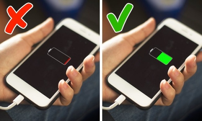 charge your phone until the battery is completely drained