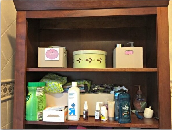 Clean out your bathroom cabinet