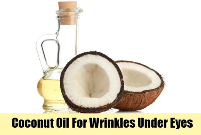 Coconut Oil as an under eye gel