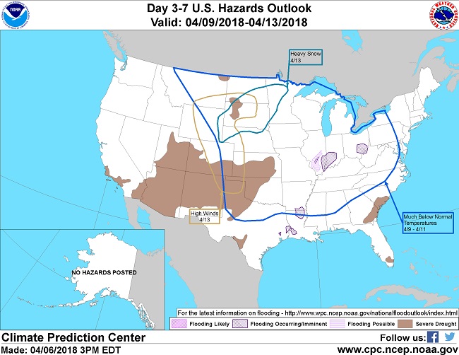 Heavy snow from Friday